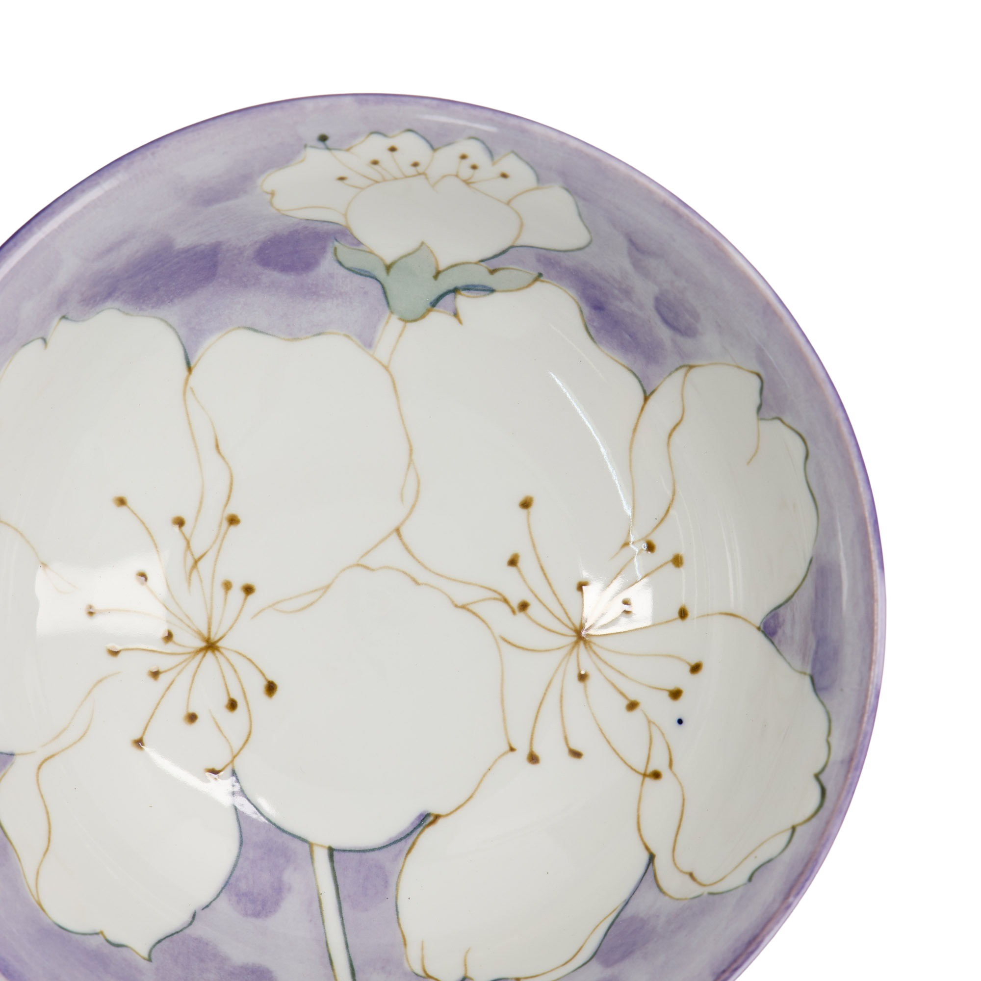 Sakura Ramen skål, lilla - Ø19,5 cm.